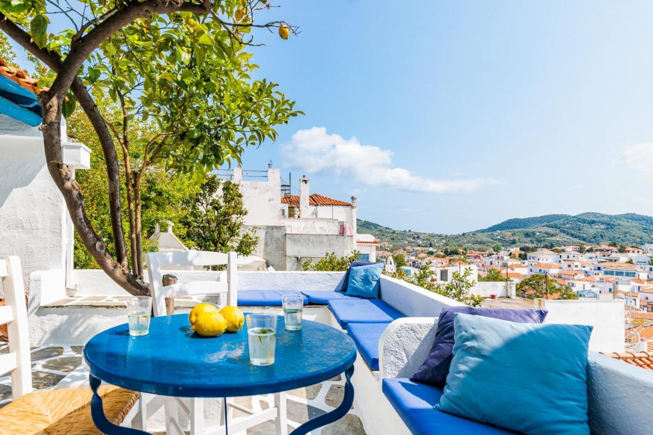 Villa The Lemon Tree House Skopelos Exterior foto